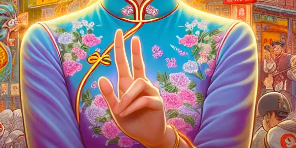 A vibrant collage featuring Zhang Ziyi in iconic roles, blending comedy, martial arts, and romantic adventure.